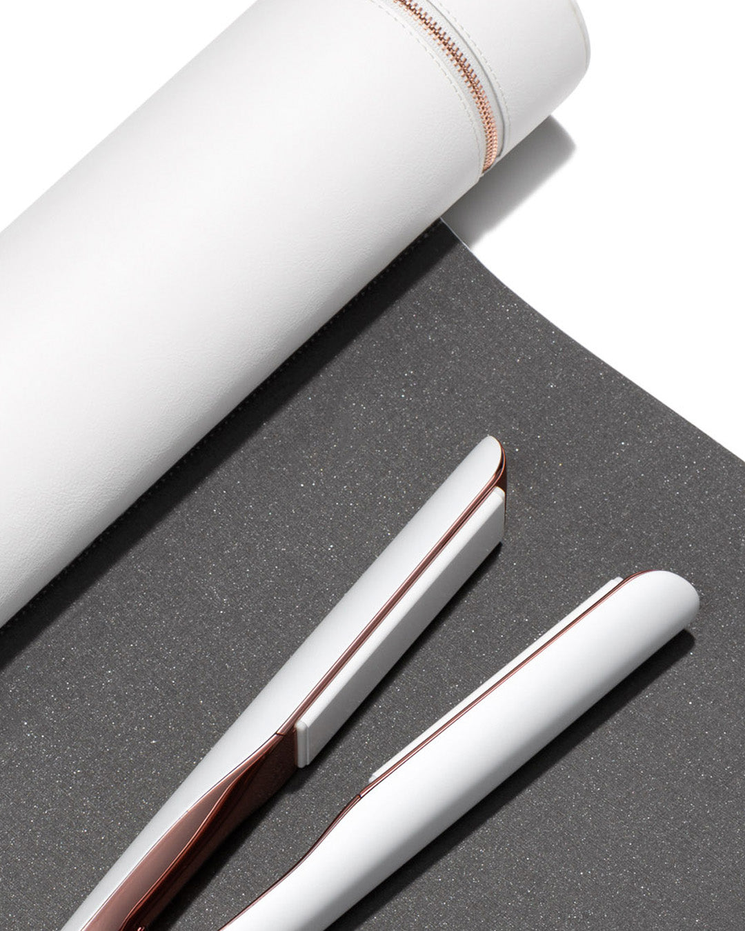 T3 White and Rose Gold Hair Styling Set T3 Switch Kit Curl Trio Interchangeable Curling Iron White  main image 2