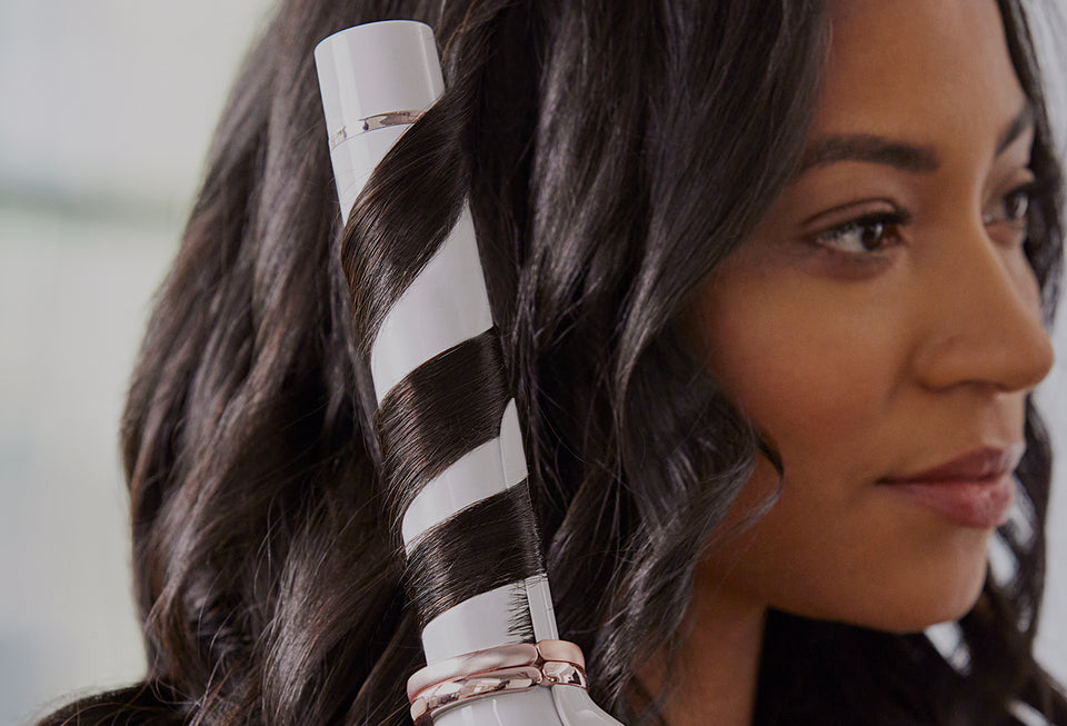 Curlwrap: Automatic Curling Iron | Rotating, Self-Curling Styler | T3 ...