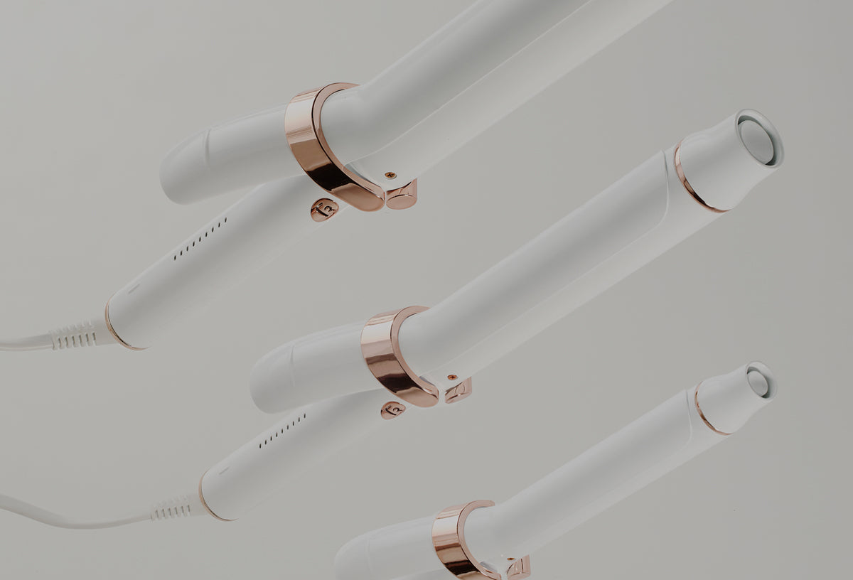 CURLING IRON 32mm ホワイト Singlepass Curl X - Ceramic Long Barrel Curling Iron | Ceramic