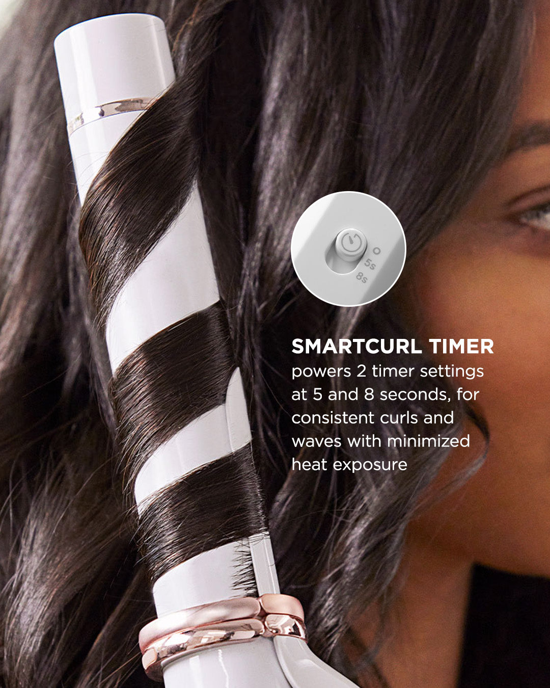 Hopper Curl 美容器具 Curlwrap: Automatic Curling Iron | Rotating, Self-Curling Styler