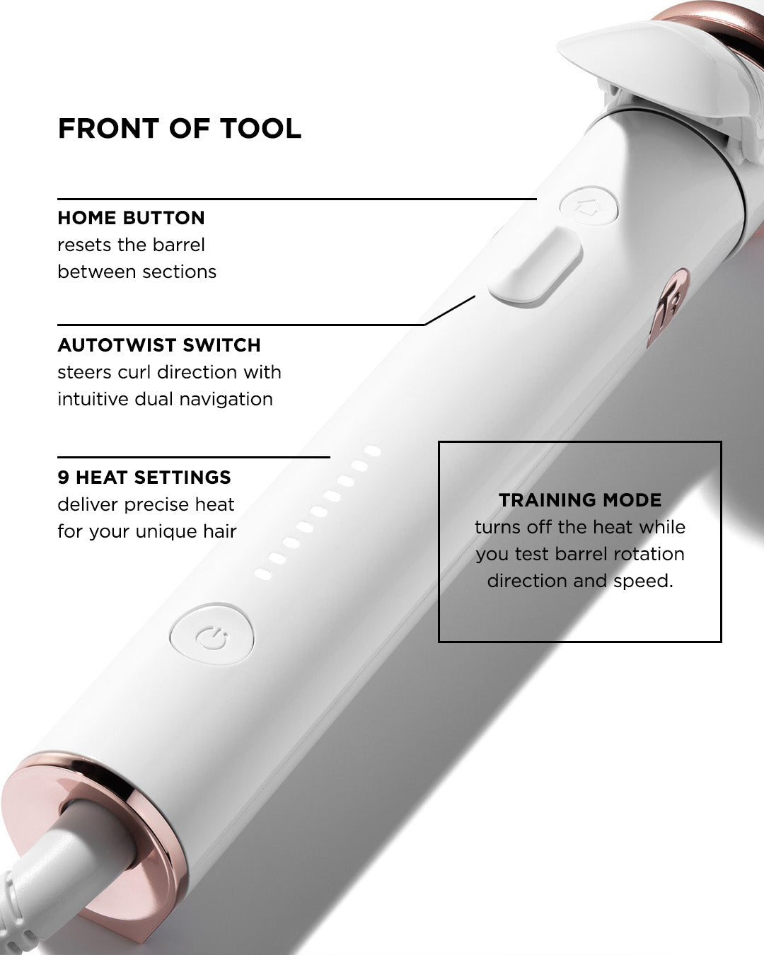 Curlwrap: Automatic Curling Iron | Rotating, Self-Curling Styler