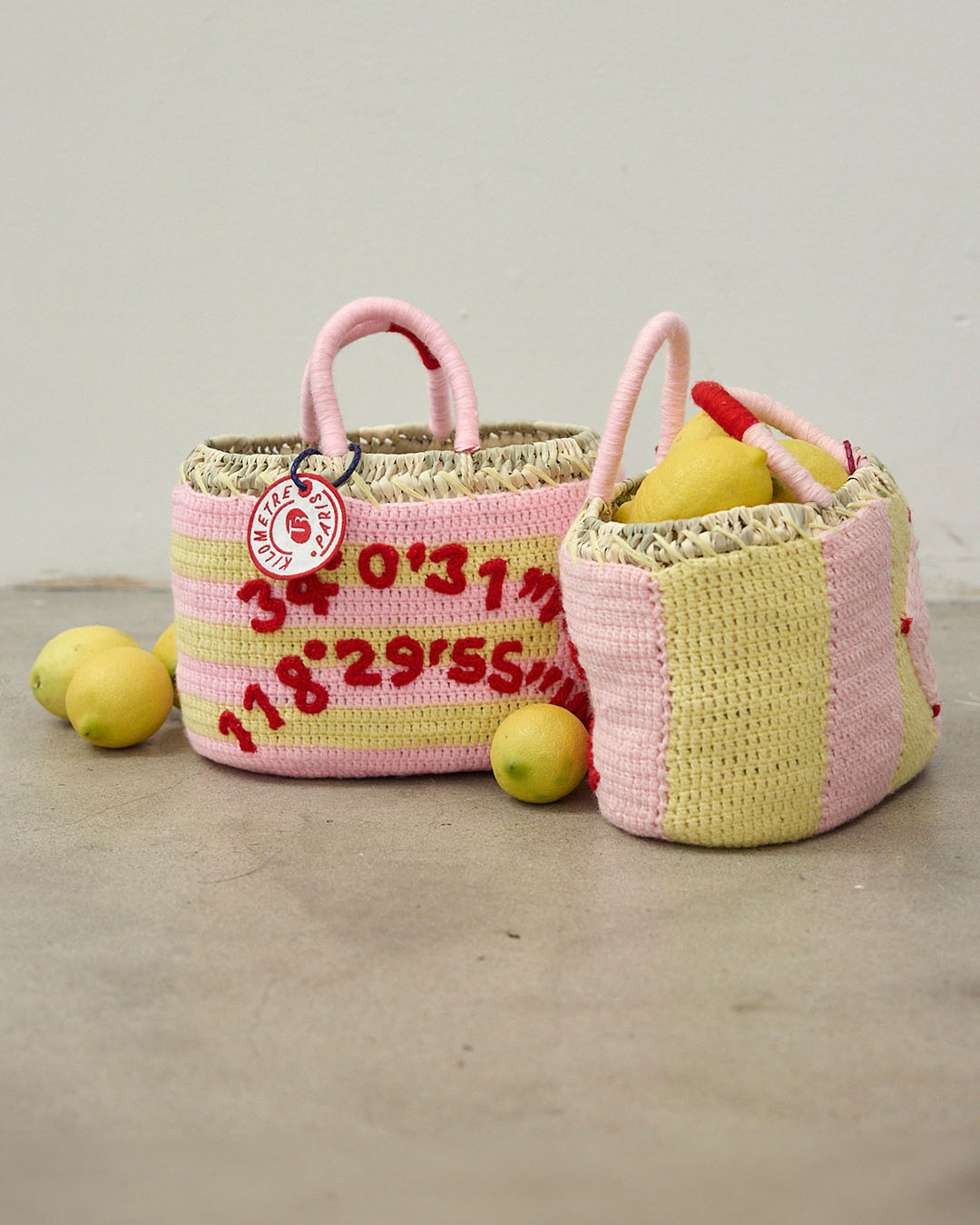 ミナペルホネン＊3wayドローストリングバッグ＊lolo pink＊ハンドメイド THE KILOMETRE X T3 HANDWOVEN TOTE – T3 Micro