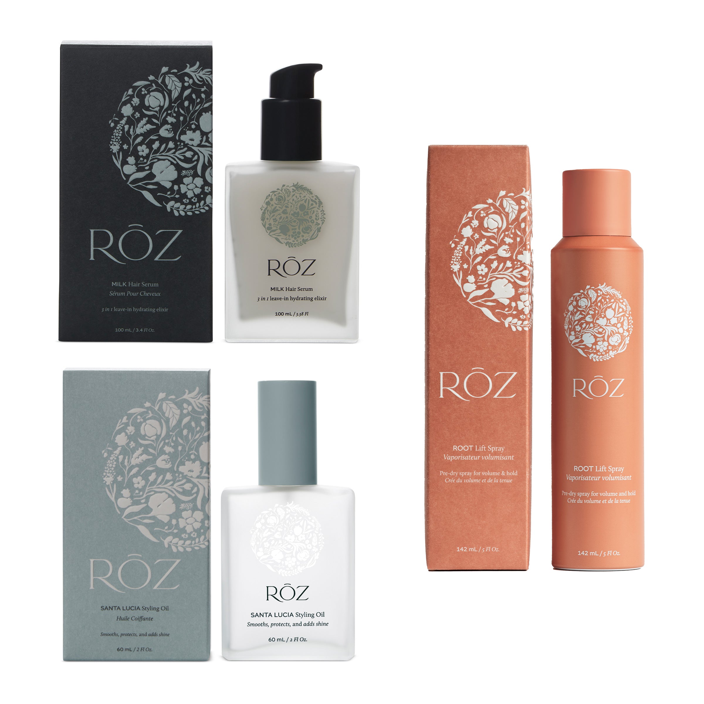 ROZ: HAIR CARE SET ($139 VALUE)