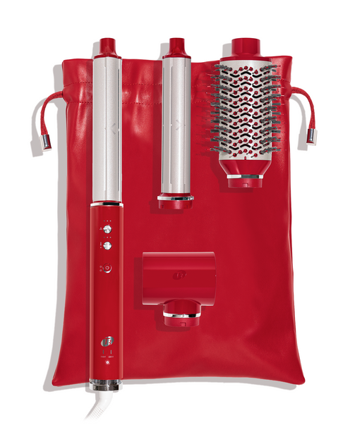 AIRE 360 CERAMIC DUAL VOLTAGE AIR STYLER ROUGE SHOPMY