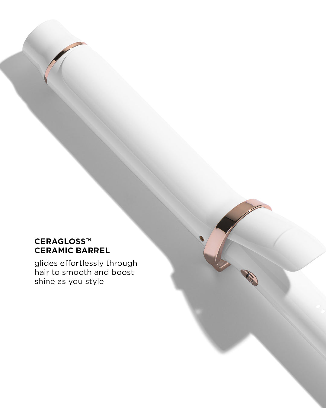 Singlepass Curl X - Long Barrel Curling Iron | Ceramic Wand | T3