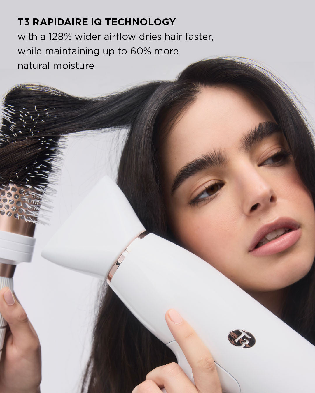 AireLuxe Hair Dryer | Professional Fast-Drying Hair Dryer by T3