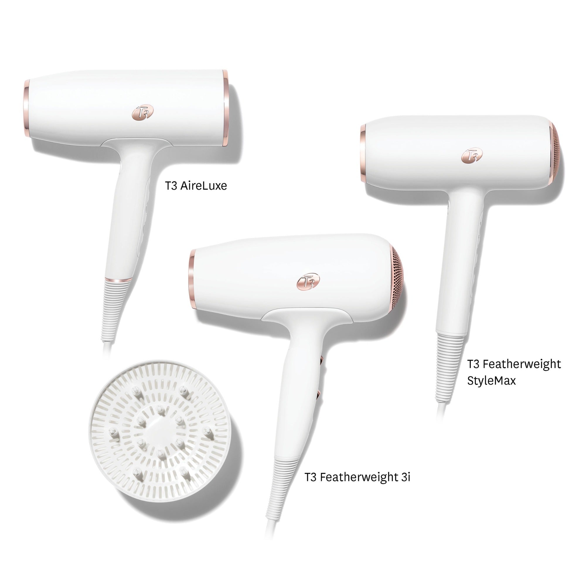 T3 Micro T3 Cura Professional Digital Ionic Hair Dryer T3 Micro