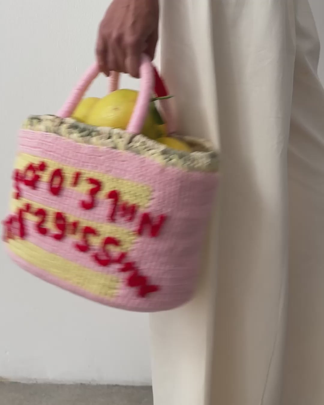 THE KILOMETRE X T3 HANDWOVEN TOTE – T3 Micro