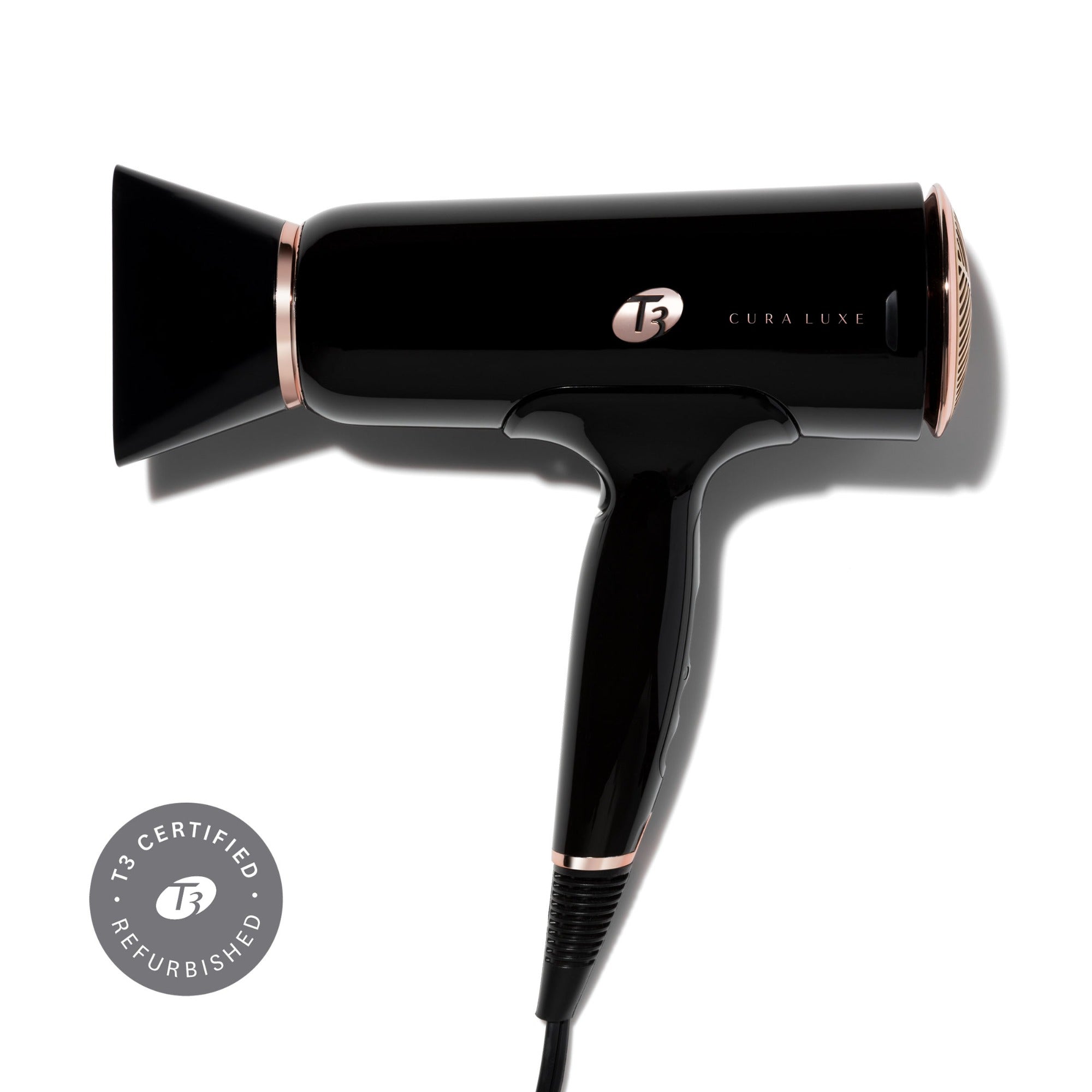 Refurbished T3 Cura Luxe - Black Blow Dryer